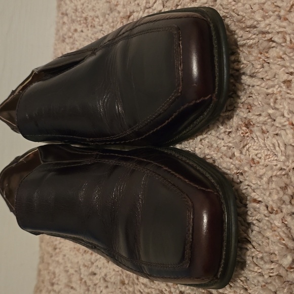 Joseph Abboud Men's Brown Leather Loafers Size 8.5M - Picture 5 of 13